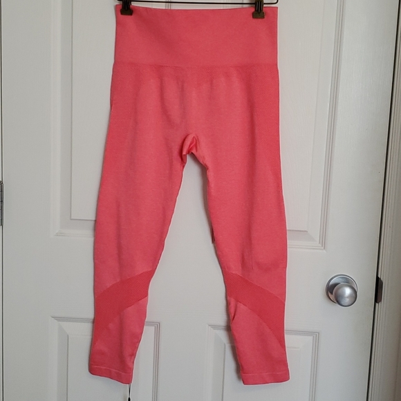 NWT Ryderwear Seamless Tights Coral/ Pink - Picture 4 of 5